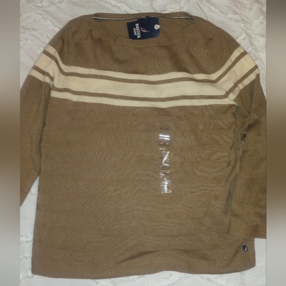 Nautica Men's Brown Sweater